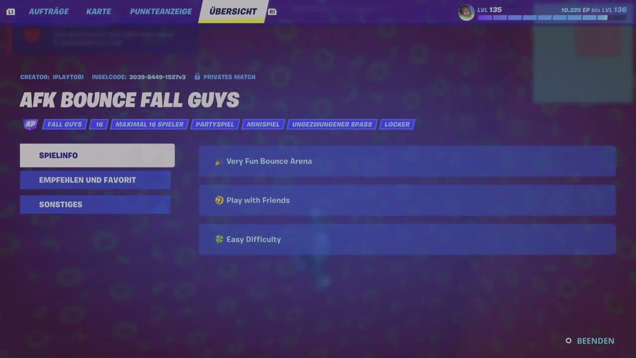 Der mapcode wenn ihr afk seid ist dies die beste map