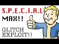 Fallout 4  fully max special points straight out of the vault