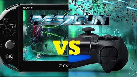 Resogun: PS4 vs Vita Comparison