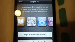 How to set up your iPod Touch 4g FAST and EASY way!