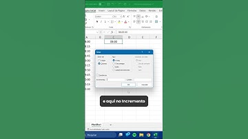Horas em sequência no Excel #shorts