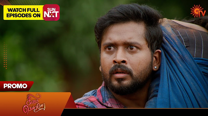 Singappenne - Special Promo | 29 Aug 2024  | Tamil Serial | Sun TV