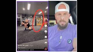 Making fun of an old man working out for likes and attention Really
