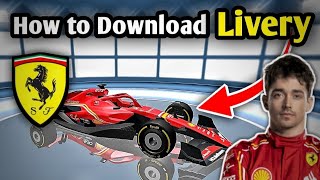 How to DOWNLOAD LIVERY in FX RACER 🔴 Full Step by Step Tutorial ☑️ screenshot 3