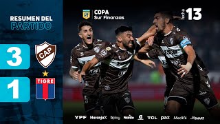 PLATENSE 3 - 1 TIGRE I Resumen del partido I #CopaSurFinanzas 2024