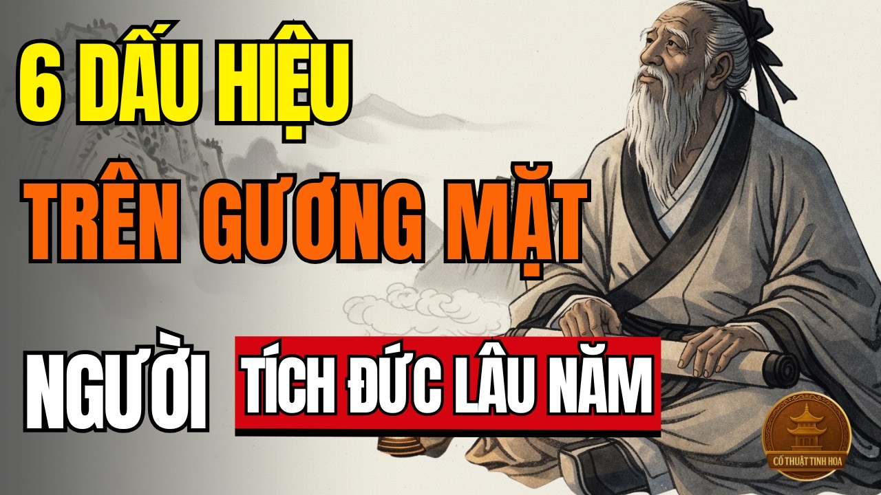 Cổ Nhân Dạy: 6 Dấu Hiệu Trên Gương Mặt Người Tích Đức Lâu Năm | Triết Lý Cuộc Sống