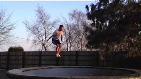 Tobie forward 1.5 twist trampoline