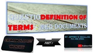Questioned Document PART 1