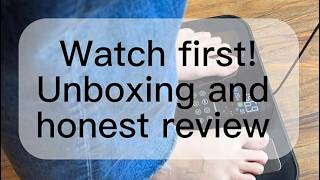 Review - 8-Electrode Digital Smart Scale for Body Weight BMI