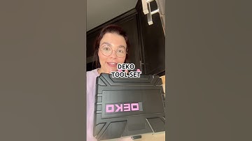 DEKO 126-Piece Tool Kit 🔧 All-in-One Set for Home, DIY & Repairs!