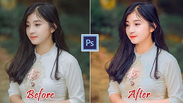 Raugh Color Portrait Editing Photoshop CC Tutorial | Use Camera Raw Filter