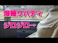 こっくりこっくり、特急リバティで爆睡する不惑のママ。