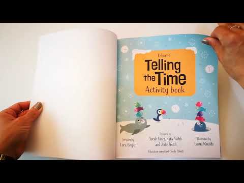 Telling the time activity book - Usborne Telling the time activity book - Usborne
