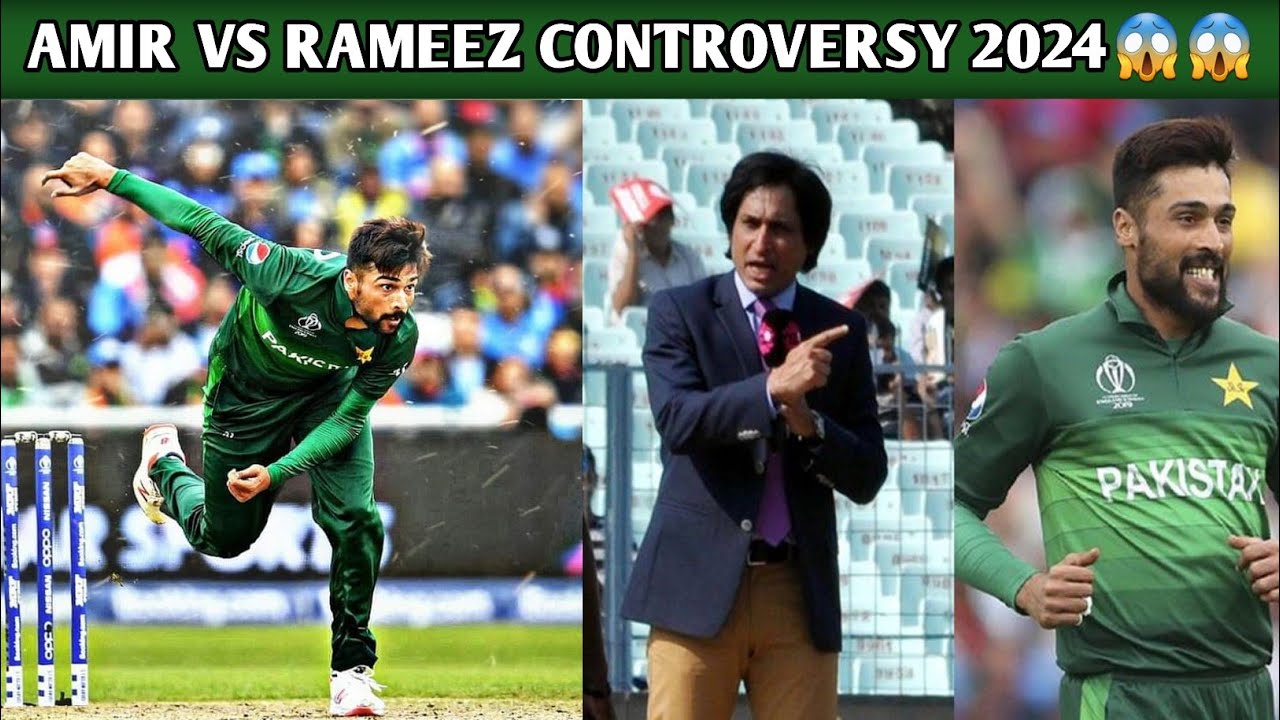 Pakistan Rameez Raja Muhammad Amir vs Rameez Raja😱| pakvnz | pakistan - YouTube