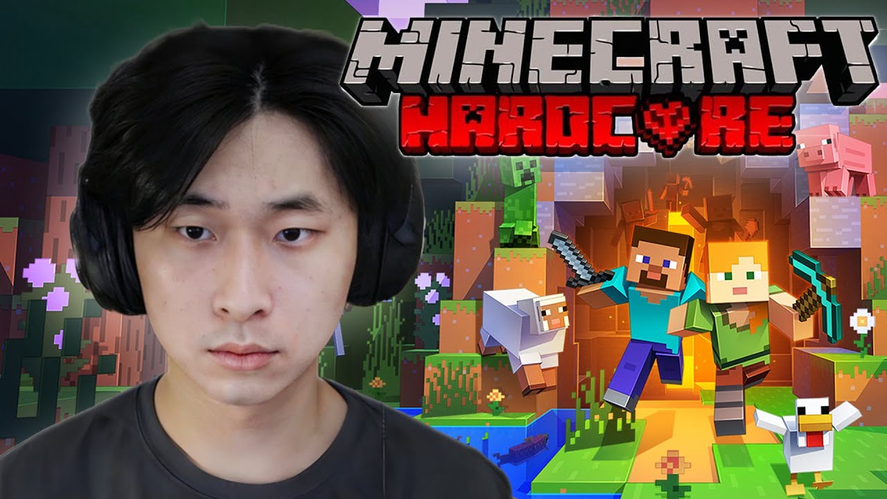I Played Minecraft Hardcore for the First Time... - YouTube