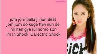 f(x)_'Electric Shock' lyrics