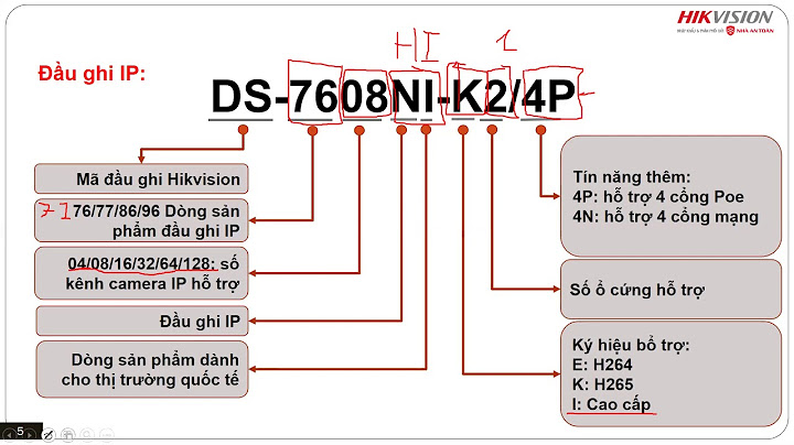 Hướng dẫn sử dụng đầu ghi hikvision năm 2024