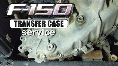 2015-2017 F150: Transfer Case Fluid Change