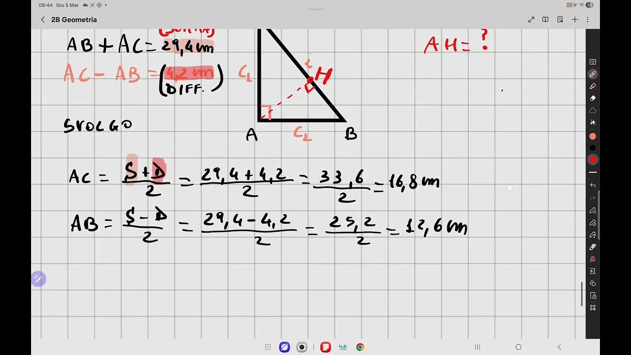 Geometria Pag 105 numero 77