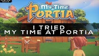 I Tried My Time At Portia [Twitch Highlights]