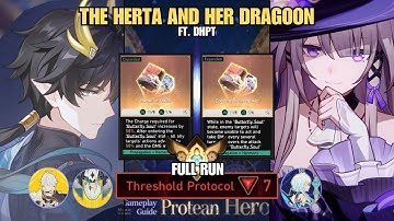 The Herta and Dannie PT with BE Propagation Home Odes + Cocoon | DU Protean Hero Protocol 7