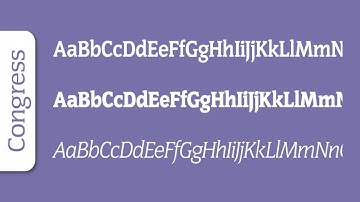 [GET] Congress Serial font family