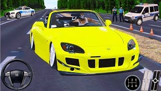 Honda Civic Direksiyonlu Araba Oyunu #7 – Gerçekçi Sürüş Simülatör! Android Gameplay screenshot 5