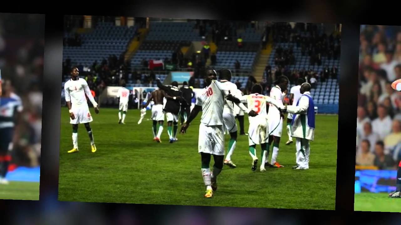 Senegal Holds Britain In Olympic Football - YouTube