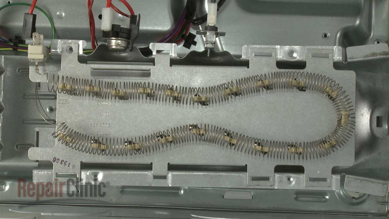 Whirlpool Electric Dryer Heating Element Replacement WP8544772 - YouTube