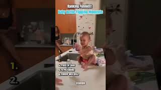 Ranking Funniest Baby Bottle Flipping Moments
