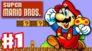 Super Mario Bros. - Gameplay Walkthrough Part 1 - World 1 (NES)