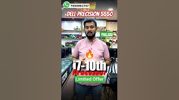 Limited Stock !🔥 Dell Precision 5550 with i7-10th Gen  Laptop Prices in Bangalore 2025