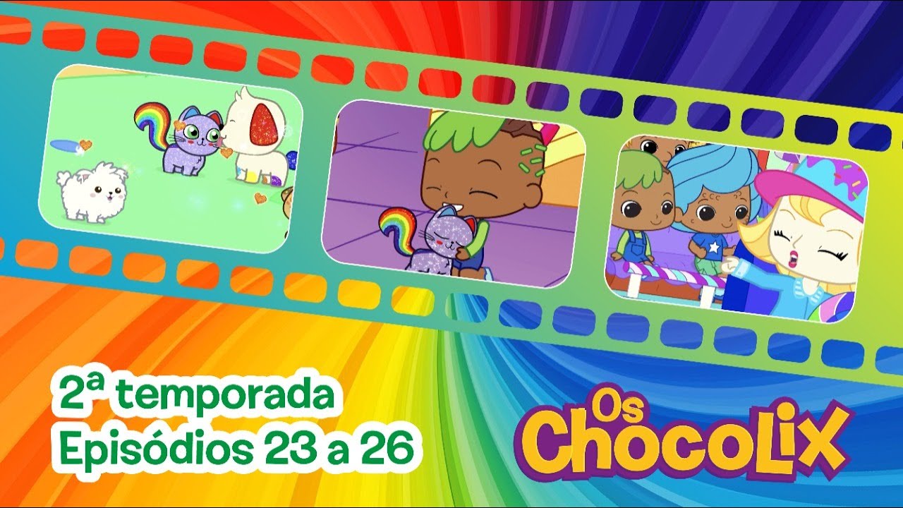 Os Chocolix | O Desenho - mais de 30 minutos de episódios completos | 2ª Temporada - Eps 23 a 26