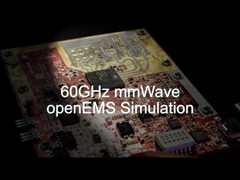 60GHz mmWave Simulation with openEMS & Blender - Part1