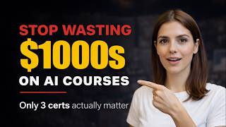 The Only 3 AI Certifications Worth Paying For in 2026