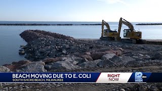 Crews move forward with South Shore Beach reconstruction project