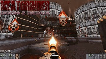 MEATGRINDER (Doom 3 Textures) | Doom 2 REDUX - MAP10 | 4K/60
