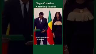 Download Lagu Singer Ciara Gets Citizenship In Benin MP3 Download Lagu Singer Ciara Gets Citizenship In Benin MP3