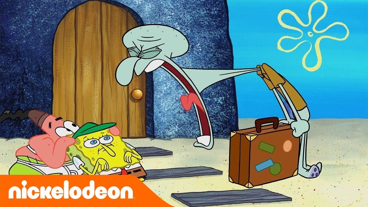 Bob Esponja | Vacaciones de Calamardo | España | Nickelodeon en Español -  YouTube