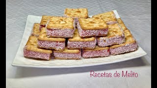 Alfajores with cornstarch pudding
