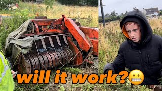 Paying £500 for a baler that’s stood in a field for 10 years!… will it work? The farming struggle