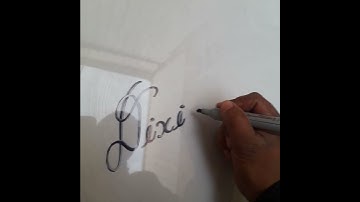 Dixit name style handwriting calligraphy video plz subscribe to guys 🙏
