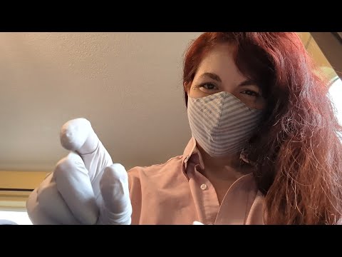 ASMR - Calming Dental Exam (But You Are a Shark) -  Soft Speaking, Repetitive Counting, Scaling