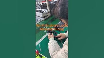Foxgard fingerprint door lock #factory #fingerprint_lock #machine #factoryproducts #smartlock