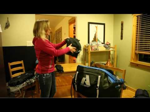 First Ascent Guide Caroline George Packs For Vinso...