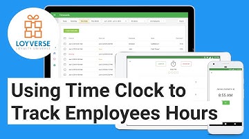 Using Time Clock to Track Employees Hours — Loyverse POS