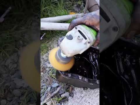 Cup brush angle grinder[ unboxing ] excellent for clining metal sheets #lotus #shorts #ytshorts