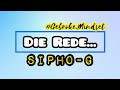 Sipho-G - Die Rede (Lyric Video)