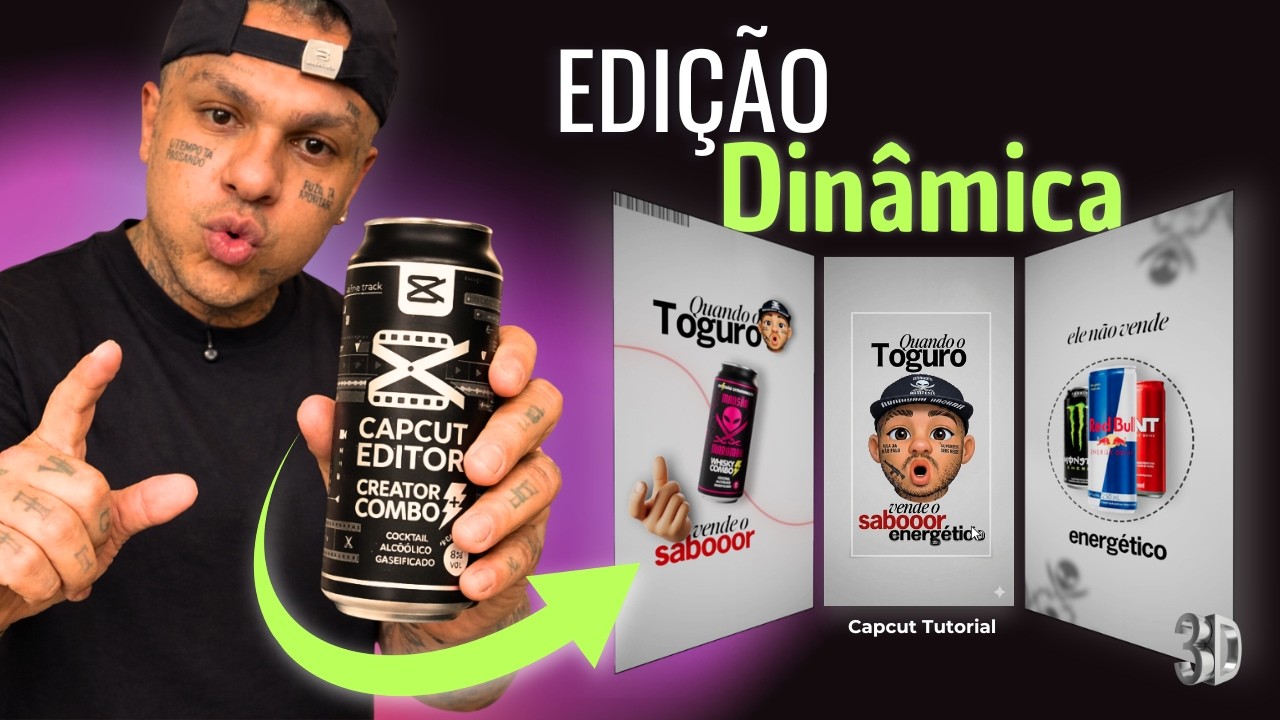 Nova Edição Dinâmica no CapCut que Está Viralizando