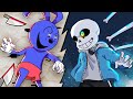 Sans vs clone riggy undertale animation